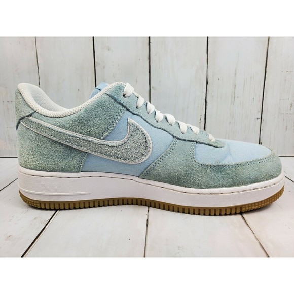 Nike Air Force 1 Low Sneakers Men\'s Size 8 Blue White Gum AF1 315122 422 main image 6